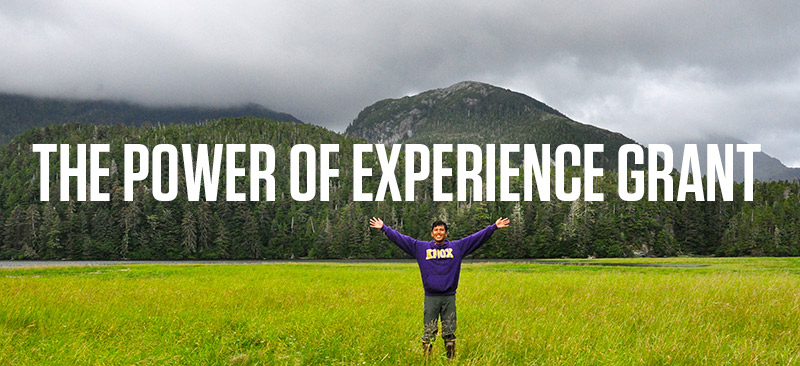 Kaung Kyi interned with the Sitka Conservation Society in Alaska.