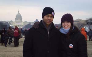 Julie Strehlow '07 and Dana Jenkins '07