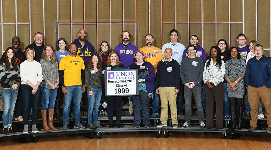 Homecoming 2019 Class of 1999 20th Reunion Class Photo