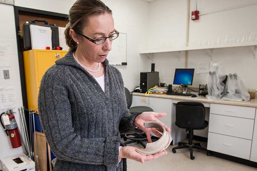 Assistant professor of history Danielle Steen Fatkin