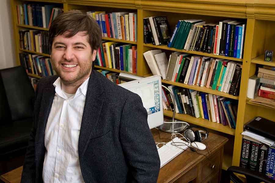 Associate professor of philosophy Daniel Wack