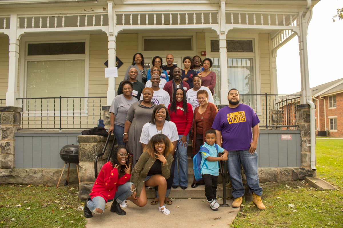 A.B.L.E. students and Alums during Homecoming 2016