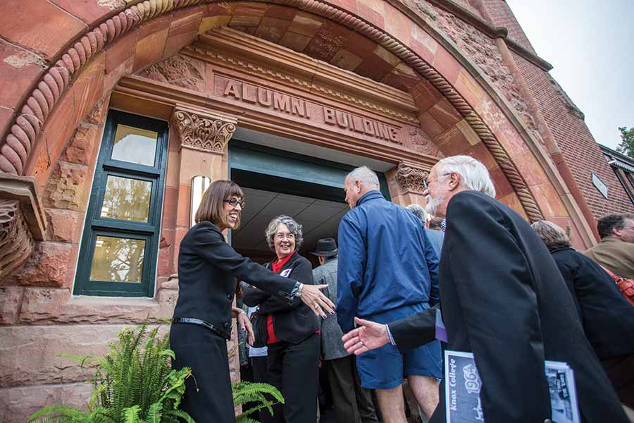 Rededication of Alumni Hall, 2014