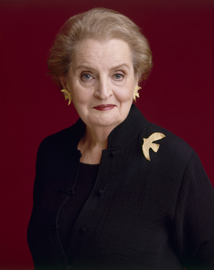 Madeleine Albright, former United States Secretary of State. PORTRAIT BY TIMOTHY GREENFIELD-SANDERS