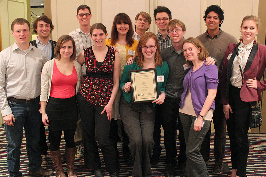 The Knox Student wins at ICPA