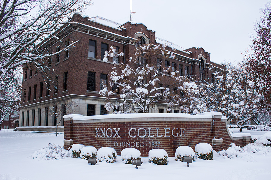 Winter 2013 at Knox. 