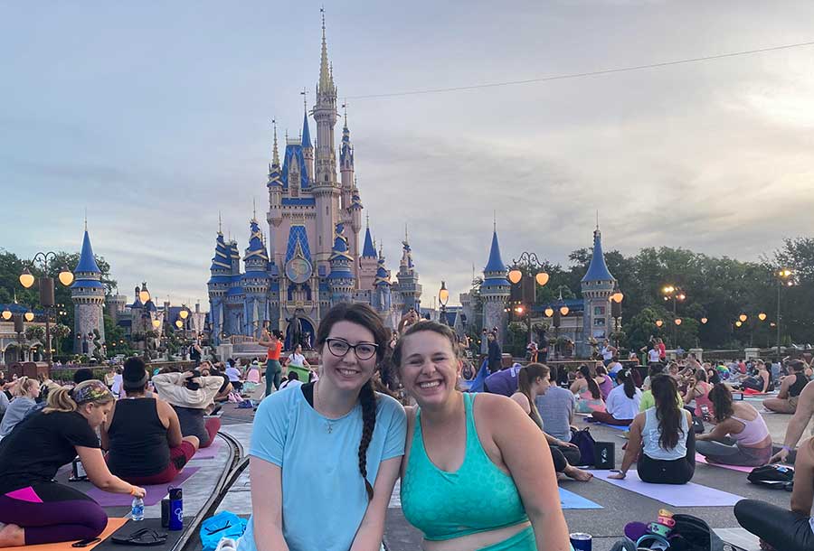 Stephanie Sorensen ’12 and Colleen Flint DiCarlo ’15 