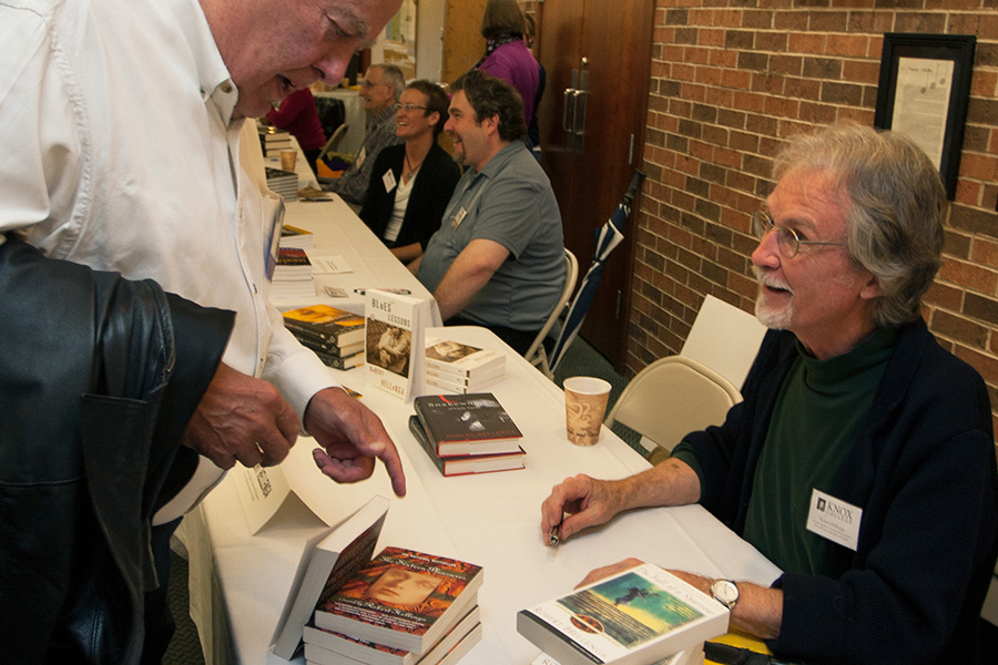 Robert Hellenga, George Appleton Lawrence Distinguished Service Professor Emeritus of English and distinguished writer-in-residence