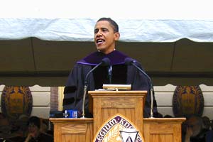 Barack Obama at Knox College