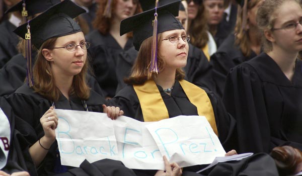 Sarah Lammie, Sarah Legowski, Obama sign