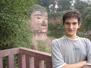 Mark Munoz '08 studied at a hospital in China during his junior year, but it is his undergraduate work in neuroscience that is sending him to medical school.