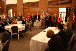 Henke Endowed Professorship signing ceremony