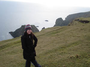 Jessica Wise '09, an international relations major, studied conflict resolution in Northern Ireland as part of her study abroad program.