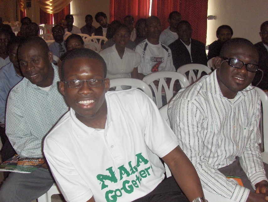 Oladipo Lawani '08 founded Naija Go Getters and organized a entrepreneurship seminar for Nigerian youths.