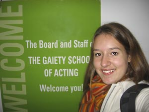 Bigus, a theatre and neuroscience major, spent a semester in Ireland, living in Dublin, studying through the London Florence theatre program at the Gaiety School of Acting.