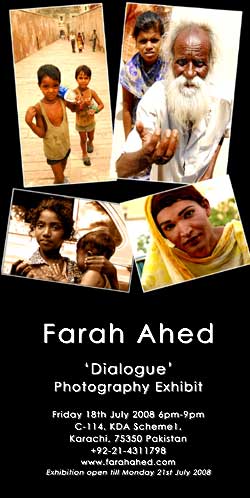 Invitation to Farah Ahed's Photo Show