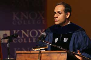 Christopher Welna at Knox College Convocation