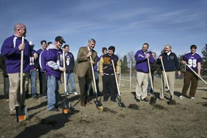 Football Field Groundbreaking