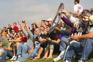 Knox College Homecoming 2008 crowd