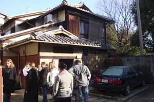 Traditional Japanese house in Kyoto