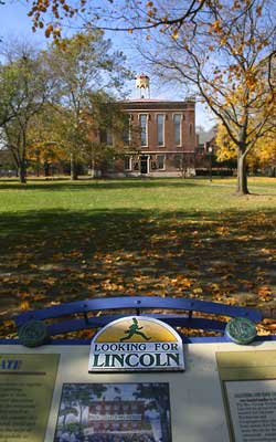 Lincoln Douglas Debate site at Old Main, Knox College