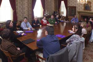 A round table discussion on mental health concerns at liberal arts colleges