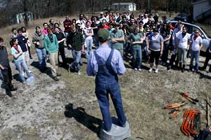 Knox College Prairie Burn