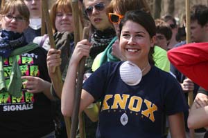 Knox College Prairie Burn