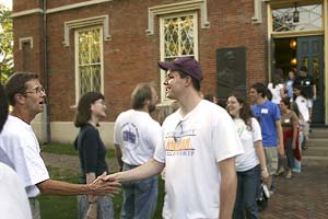 Pumphandle into Old Main