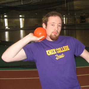 Adam Kent is breaking track and field records for the Knox College Prairie Fire.