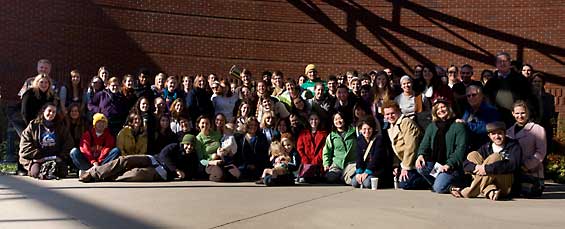 Knox students at Bioneers Conference