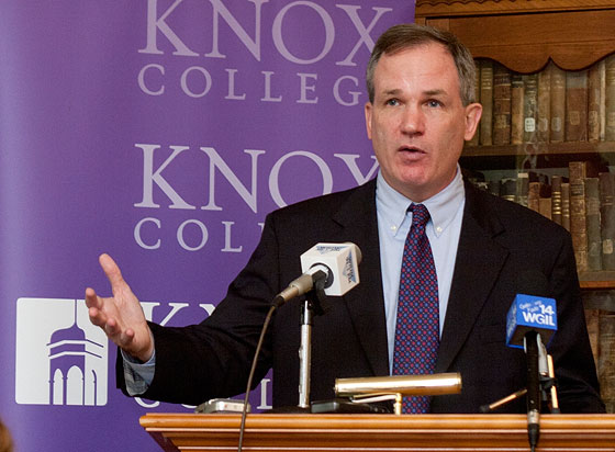 Patrick Fitzgerald at Knox College