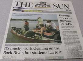 Baltimore Sun newspaper