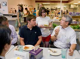 Japanese educators visit Knox College