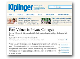 Kiplinger Best Value College