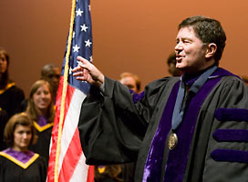 Knox College President Roger Taylor