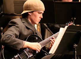 Knox College Jazz Ensemble, Corey Heppner