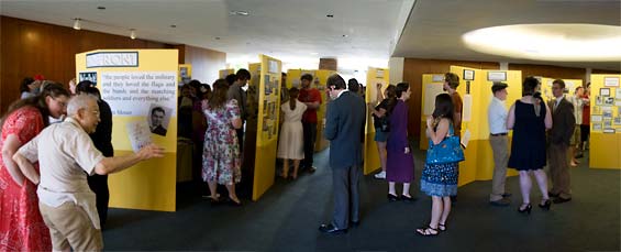 World War II Display at Knox College