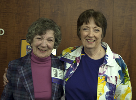 Mimi Krause and Susan Worthington