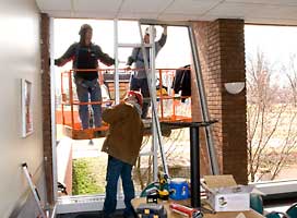 Cafeteria Window Renovation