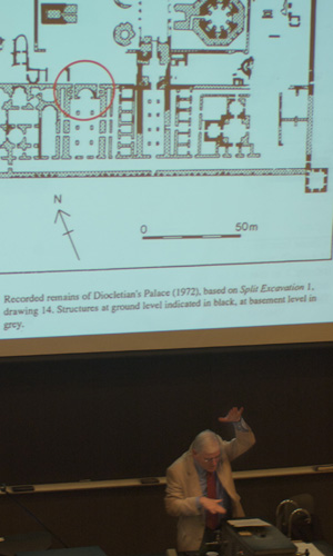 Richard Talbert speaks at Knox College