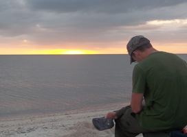 Knox students on Everglades canoe trip