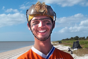 Knox students on Everglades canoe trip