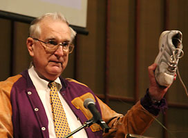 Frank Kerous at Knox College Homecoming Convocation