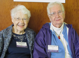 Marynell Kirkwood and Barbara Lemke