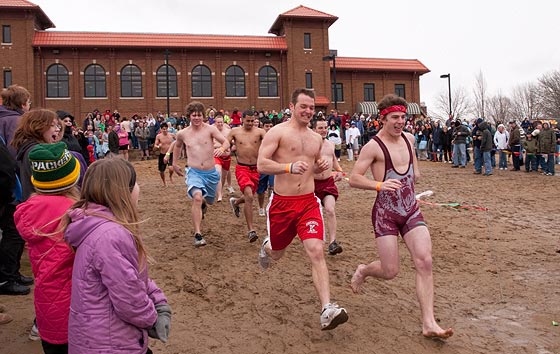 Beta Theta Pi in Polar Plunge 2012