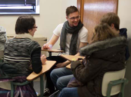 German exchange students visit Knox