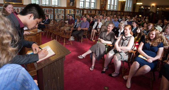 Phi Beta Kappa Induction