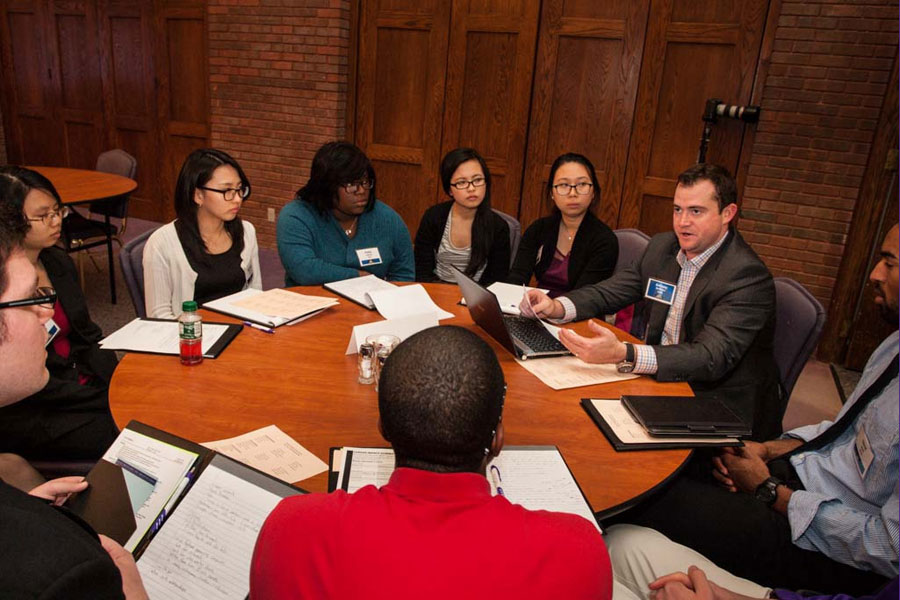 The Career iMPACT Summit is an opportunity for Knox College students to interact with alumni who are building careers in law, education, health care, business, and other fields.