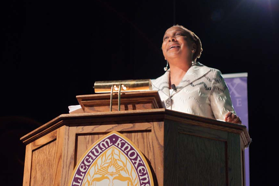 Kimberle Crenshaw affects Knox students as she talked about modern race and gender issues concerning her topic intersectionality.